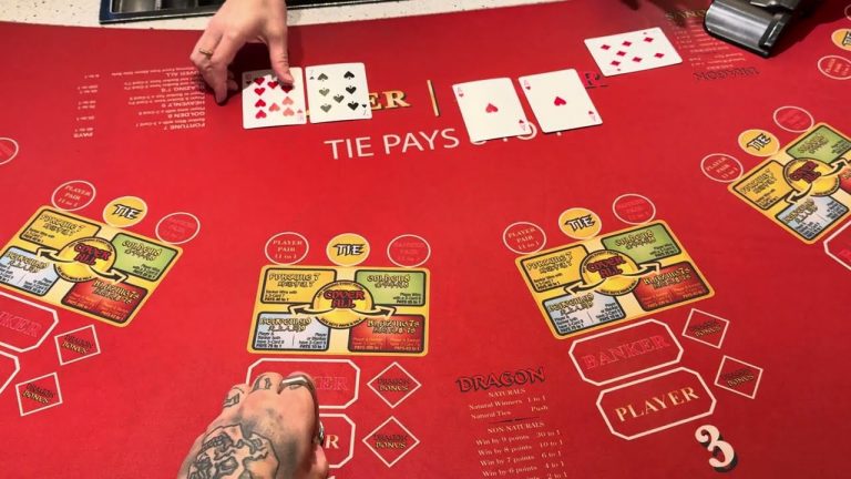 $2000 Buy-in | High limit Baccarat session (better than blackjack)