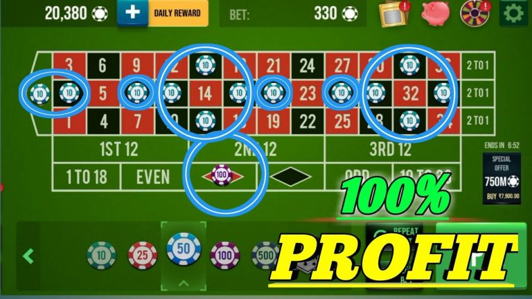 100% Profitable Strategy || Roulette Strategy To Win || Roulette Tricks