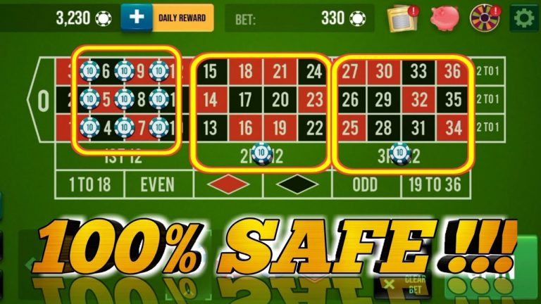 100% Safe Gameplay || Roulette Strategy To Win || Roulette Tricks