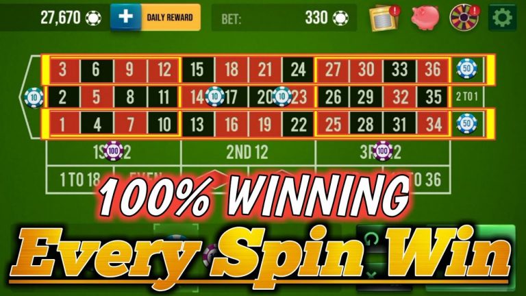 100% Winning Every Spin Win || Roulette Strategy To Win || Roulette Tricks