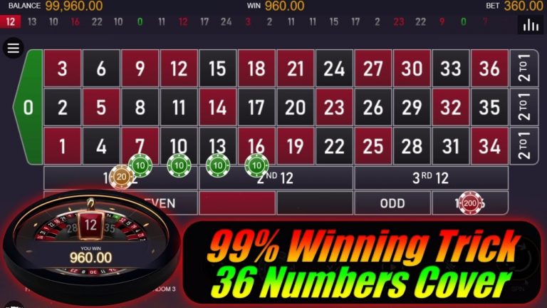 99% Winning Trick 36 Numbers Cover