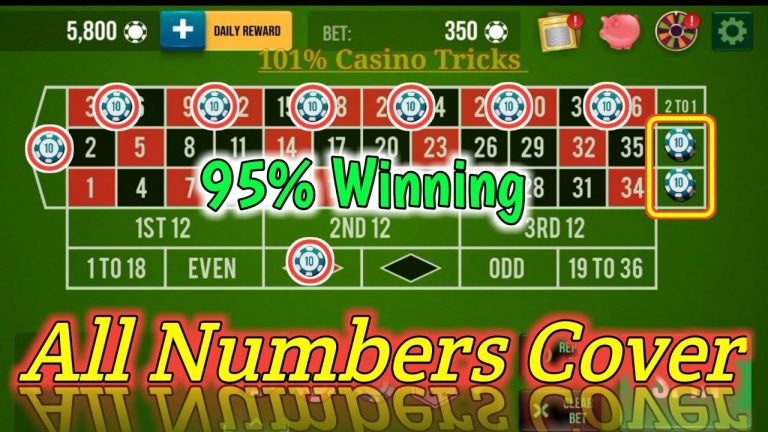 All Numbers Cover 95% Winning Strategy || Roulette Strategy To Win || Roulette