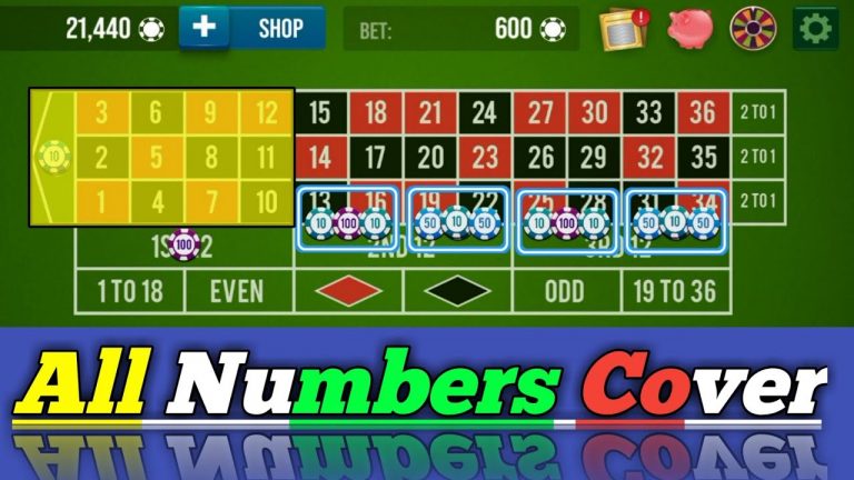 All Numbers Cover Roulette || Roulette Strategy To Win || Roulette