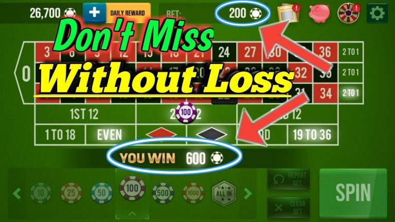 Don’t Miss Without Loss All Time Profit || Roulette Strategy To Win || Roulette Tricks