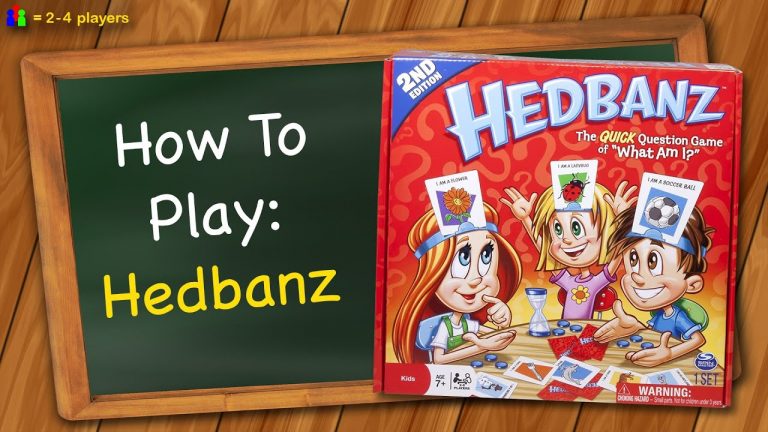 How to play Hedbanz