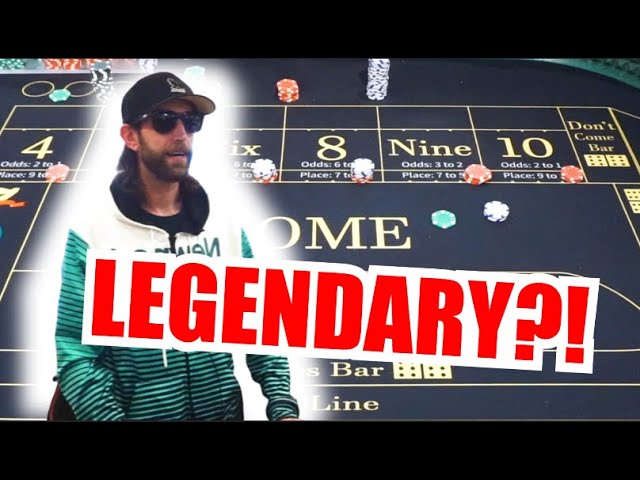 LEGENDARY?! 30 Roll Craps Challenge – WIN BIG or BUST #264