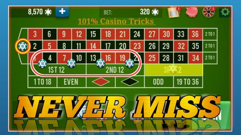 NEVER MISS|| Roulette Strategy To Win || Roulette