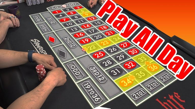 Only need $100 to Play All Day – Roulette Strategy