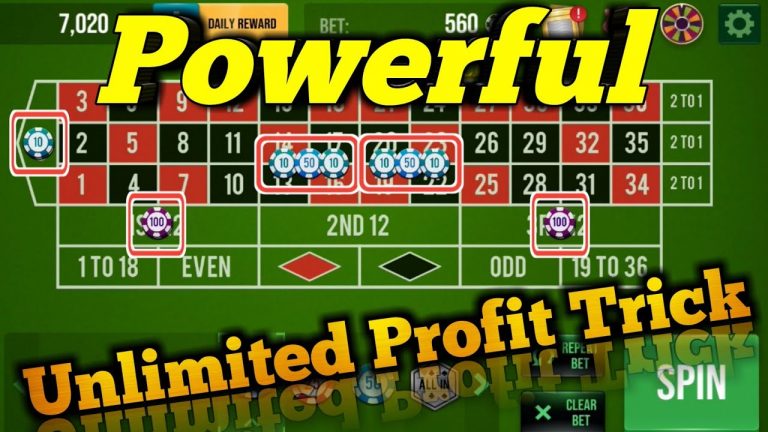 Roulette Powerful Unlimited Profit Trick || Roulette Strategy To Win || Roulette