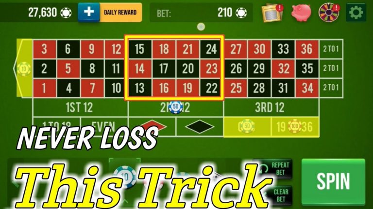 This Trick No Loss || Roulette Strategy To Win || Roulette Tricks