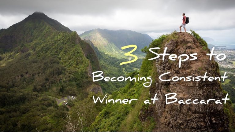 3 Easy Steps to becoming a Consistent Winner at Baccarat.