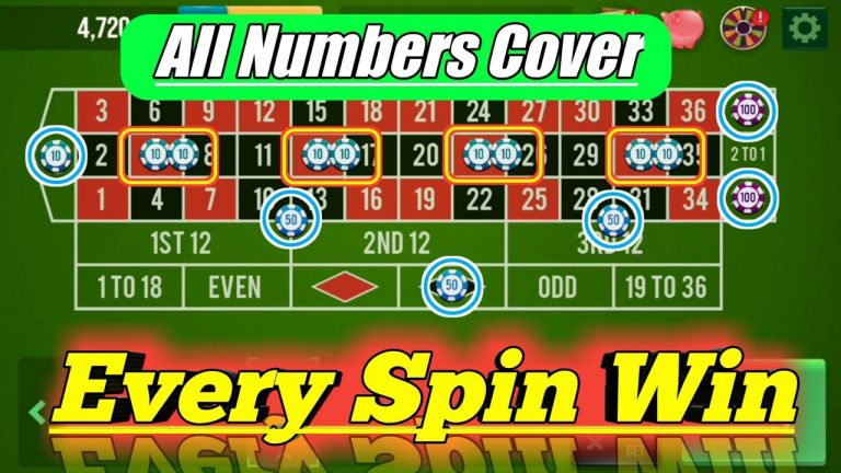 All Numbers Cover | Every Spin Win | Roulette Strategy To Win | Roulette