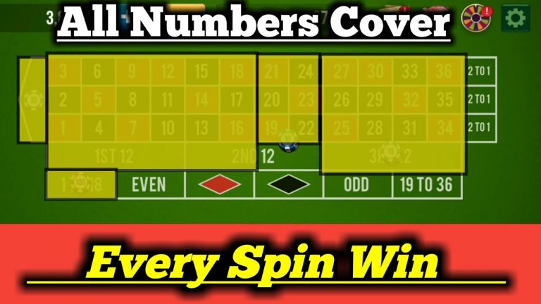 All Numbers Cover Roulette | Every Spin Win | Roulette Strategy To Win | Roulette