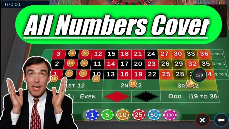 All Numbers Cover Roulette|| Roulette Strategy To Win || Roulette Tricks