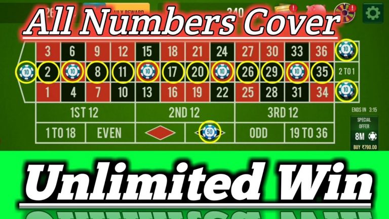 All Numbers Cover | Unlimited Win Trick | Roulette Strategy To Win | Roulette