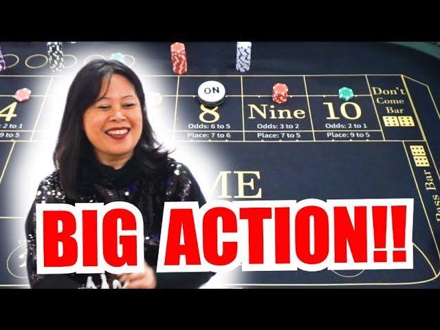 BIG ACTION!! 30 Roll Craps Challenge – WIN BIG or BUST #281