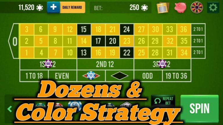 Dozens & Color Best Strategy || Roulette Strategy To Win || Roulette