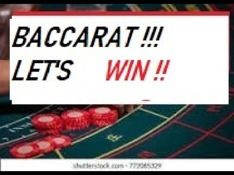 How to play Baccarat with the two Man System….Still working !!