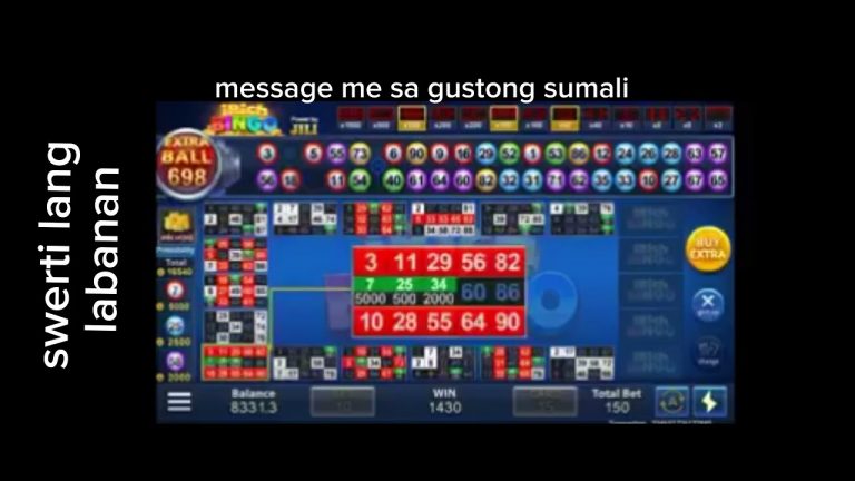 Online Casino, Ebingo Game Irich, swerti lang Ang laban. pinalad