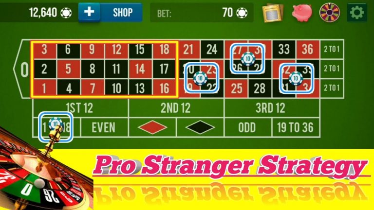 Roulette Pro Stranger Strategy || Roulette Strategy To Win || Roulette