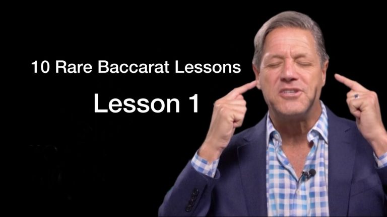 Transform your baccarat journey : lesson 1 #casino #baccarat