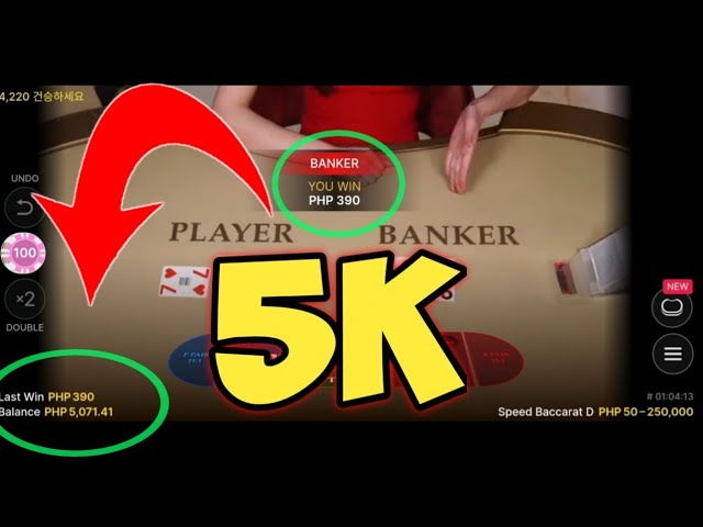 5K Completed Baccarat Strategy