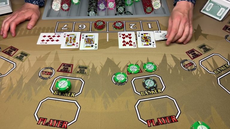 BACCARAT $3,000 BUY IN 2 PLAYERS MAY 6 2023