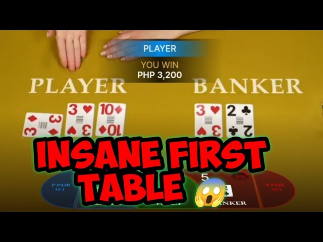 BACCARAT | I WENT TO A CRAZY TABLE AND ALMOST GOT ALL MY BALANCE | 5 HITS PROFIT