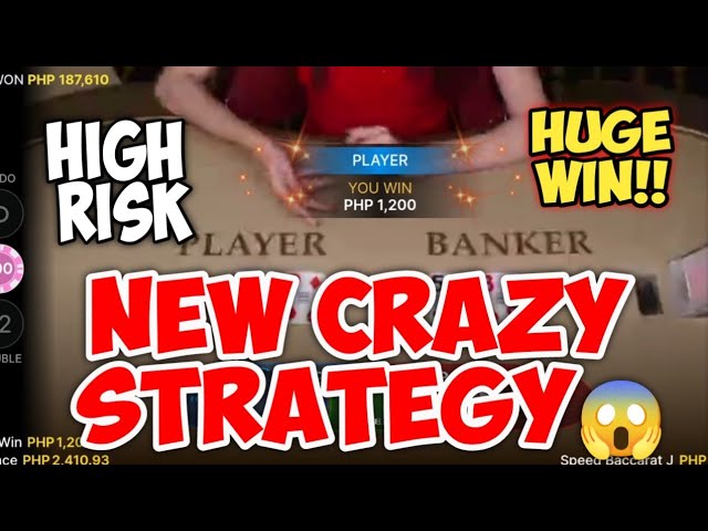 BACCARAT STRATEGY | I’VE JUST CREATED A CRAZY STRATEGY WITH A CRAZY WINNING % | HUGE PROFIT