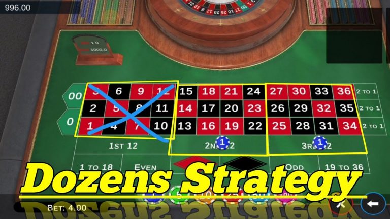 Best Dozens Strategy || Roulette Strategy To Win || Roulette