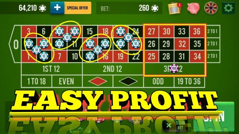 EASY PROFIT .|| Roulette Strategy To Win || Roulette Tricks