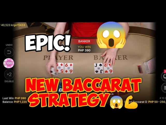 NEW BACCARAT STRATEGY WITH 99% WIN RATE | EPIC STRATEGY