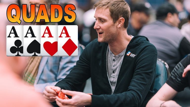 QUAD ACES! And I Get Raised!