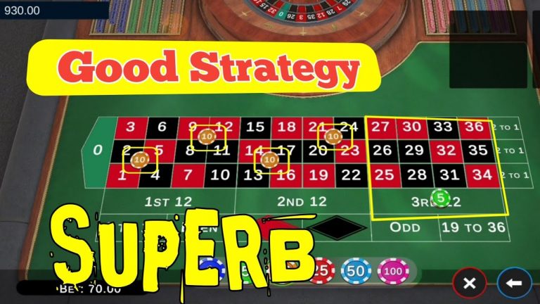 Roulette SuperB Good Strategy || Roulette Strategy To Win || Roulette