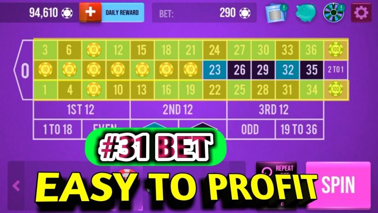 #31 Bet : Easy To Profit || Roulette Strategy To Win || Roulette