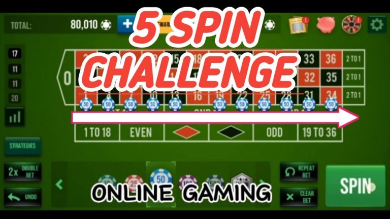 5 SPIN CHALLENGE || Roulette Strategy To Win || Roulette Tricks