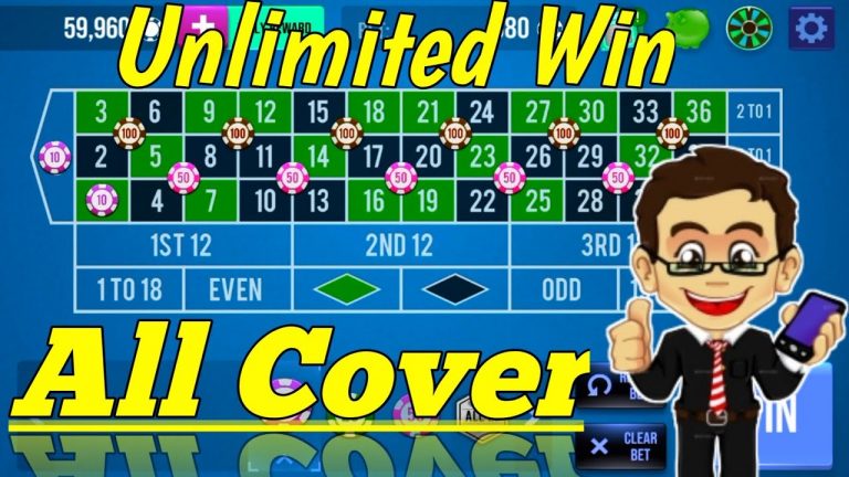 All Cover Unlimited Win || Roulette Strategy To Win || Roulette