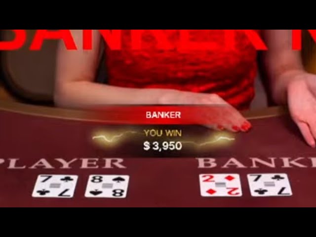 Lightning Baccarat Dealers Destroyed! Tesla Baccarat Lover System! #IAMMONEY