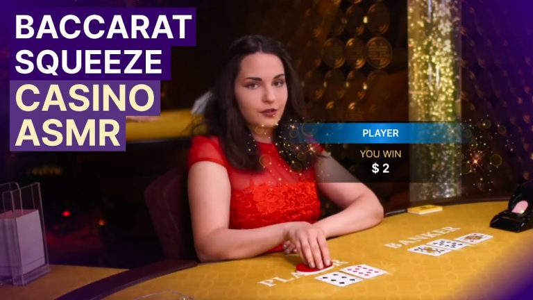 Soft & Tender Voice Baccarat Squeeze Unintentional ASMR Casino