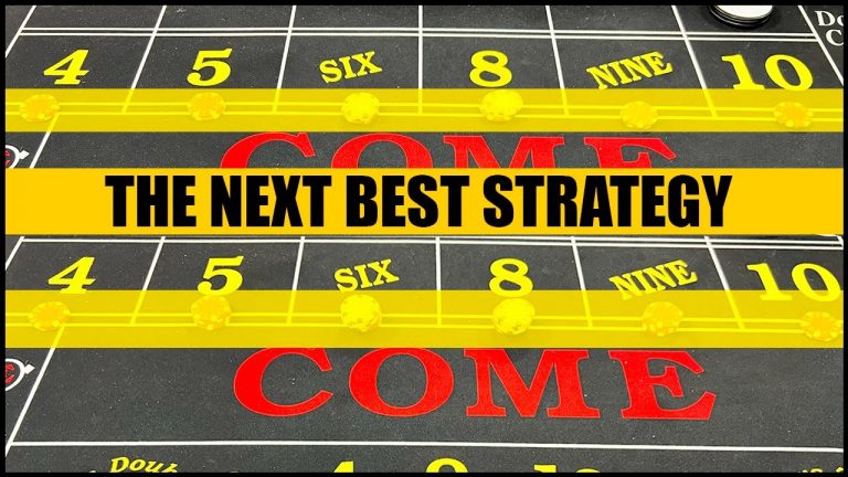 The Best Craps Strategy (Must Play) || The Lagerman