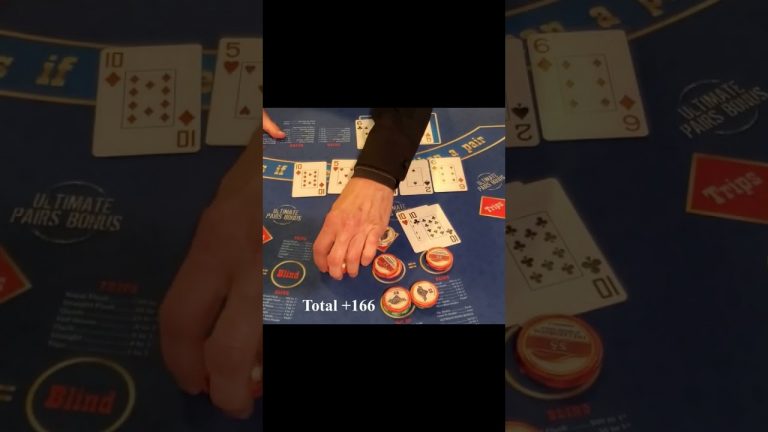 The Great American Gambler Plays Ultimate Texas HoldEm #shorts