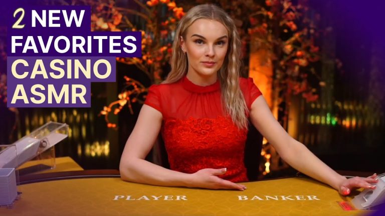 Unintentional ASMR Casino Who Is MORE Relaxing? 2 New Soft Spoken Favorites