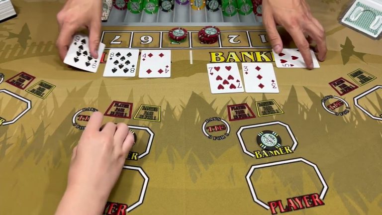 BACCARAT $2,000 BUY IN 2 PLAYERS JULY 4 2023