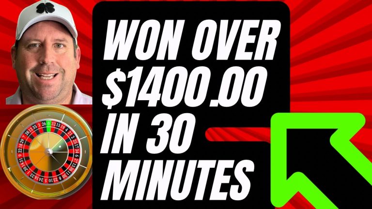 BEST ROULETTE SYSTEMS WIN $1400.00 #best #viralvideo #gaming #money #business #trending #strategy