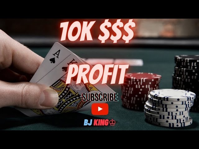 Blackjack $10k profit session. Big hands play #blackjack #casino