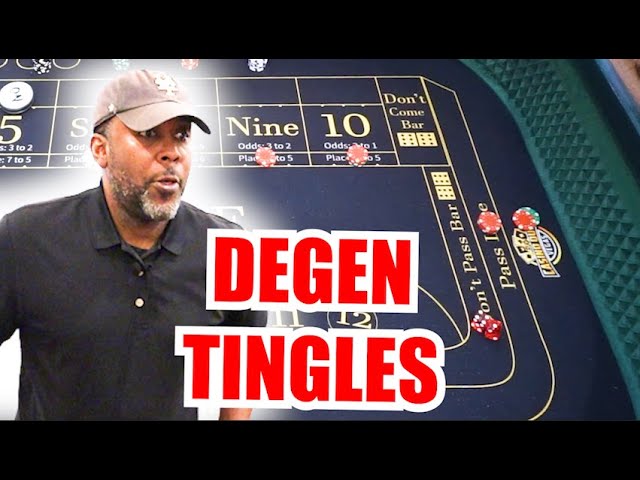 DEGEN TINGLES 30 Roll Craps Challenge – WIN BIG or BUST #322