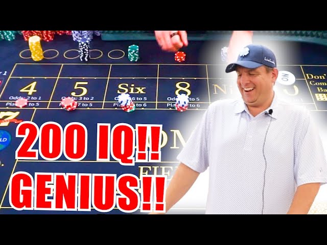 GENIUS GAMBLER 30 Roll Craps Challenge – WIN BIG or BUST #324