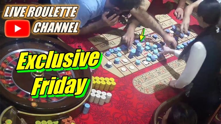 LIVE ROULETTE | Exclusive Friday In Las Vegas Casino Amazing Session 2023-07-21