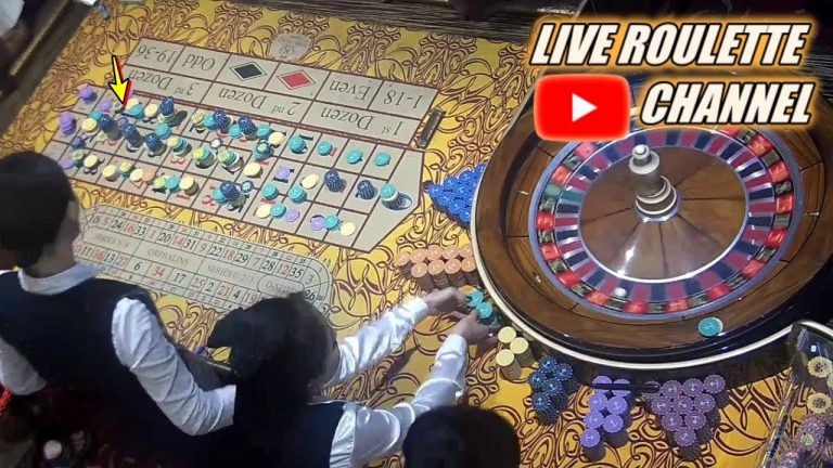 LIVE ROULETTE | Morning Session In Real Vegas Casino Lots of Betting Exclusive 2023-07-21