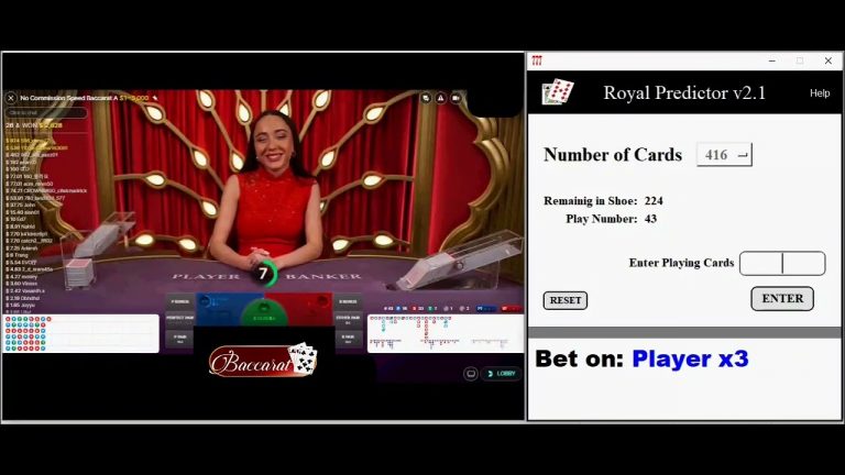 *** NEWEST RELEASE 103 units won! Royal Predictor v2.1 Vs. Online Live Dealer Casino***